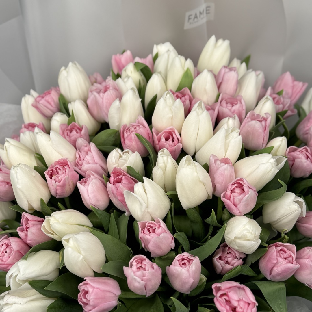 картинка 101 нежный тюльпан от магазина 