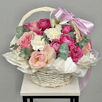 Мини-корзина "Розовый стиль"