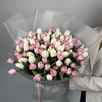 101 нежный тюльпан