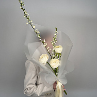Ваза с ранункулюсами